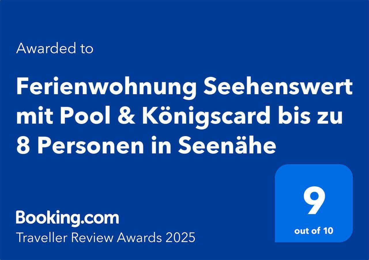 Seehenswert Familienfreundlich Mit Pool, Tischtennisplatte & Koenigscard Bis Zu 8 Personen In Seenaehe Oy-Mittelberg